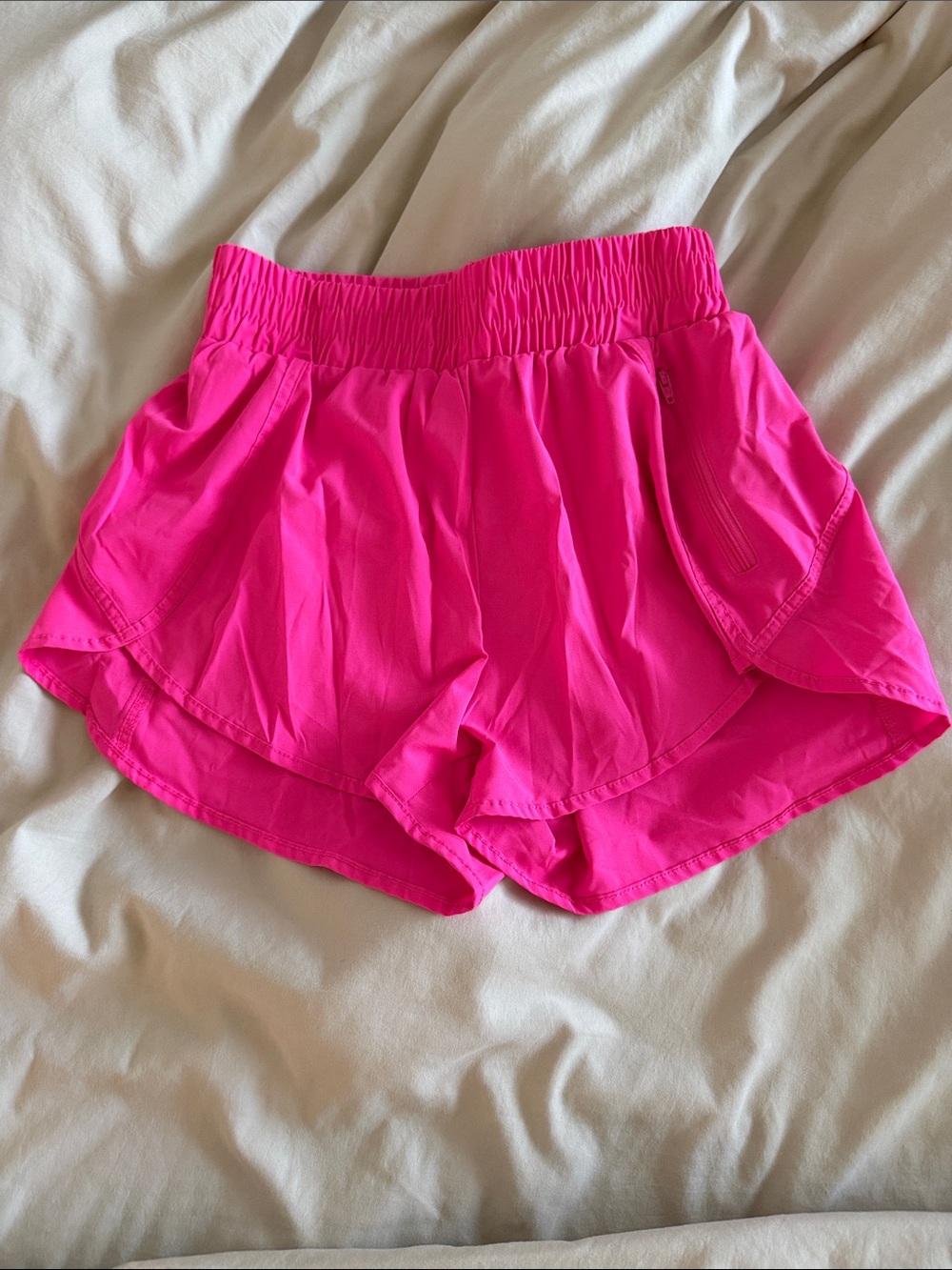 Hot Pink Athletic Shorts
